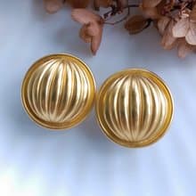 Vintage Jewelry 西洋古董飾品 啞光 戲球 簡約 夾式耳環