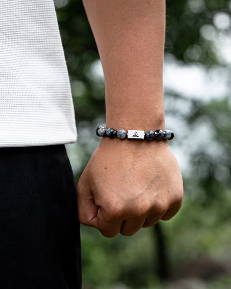 【極夜】 |  夢幻拉長石 | 鷹眼石 | 水晶手鍊