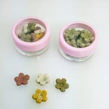 防疫勤洗手 手護健康 草本皂 隨身旅行精油手工皂類紙香皂花 粉盒