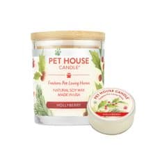 【美國PET HOUSE】室內除臭寵物香氛蠟燭-冬青漿果