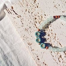 【蘇打雛菊/Daisy & Soda】專屬夏天翠玉髓手鍊 | 天然石