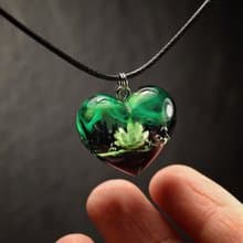 木質樹脂挂件 蓮花挂件 花卉挂件 手工飾品