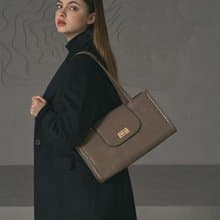 韓國BESSIE BAG | 深米色 | 大容量 手袋 單肩包
