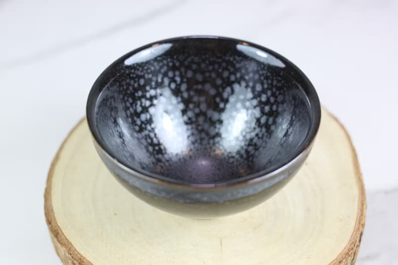 【母親節禮物】油滴 天目釉茶杯 茶碗 鶯歌陶藝名家葉敏祥作品
