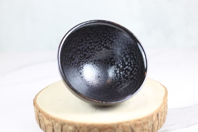 【母親節禮物】油滴 天目釉茶杯 茶碗 鶯歌陶藝名家葉敏祥作品