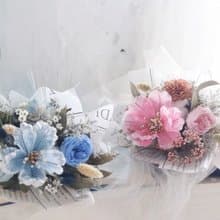 庭園玫瑰永生花花束 |  紀念日 情人節禮物 生日禮物