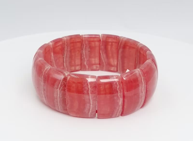 寶麗金珠寶-天然菱錳礦手排