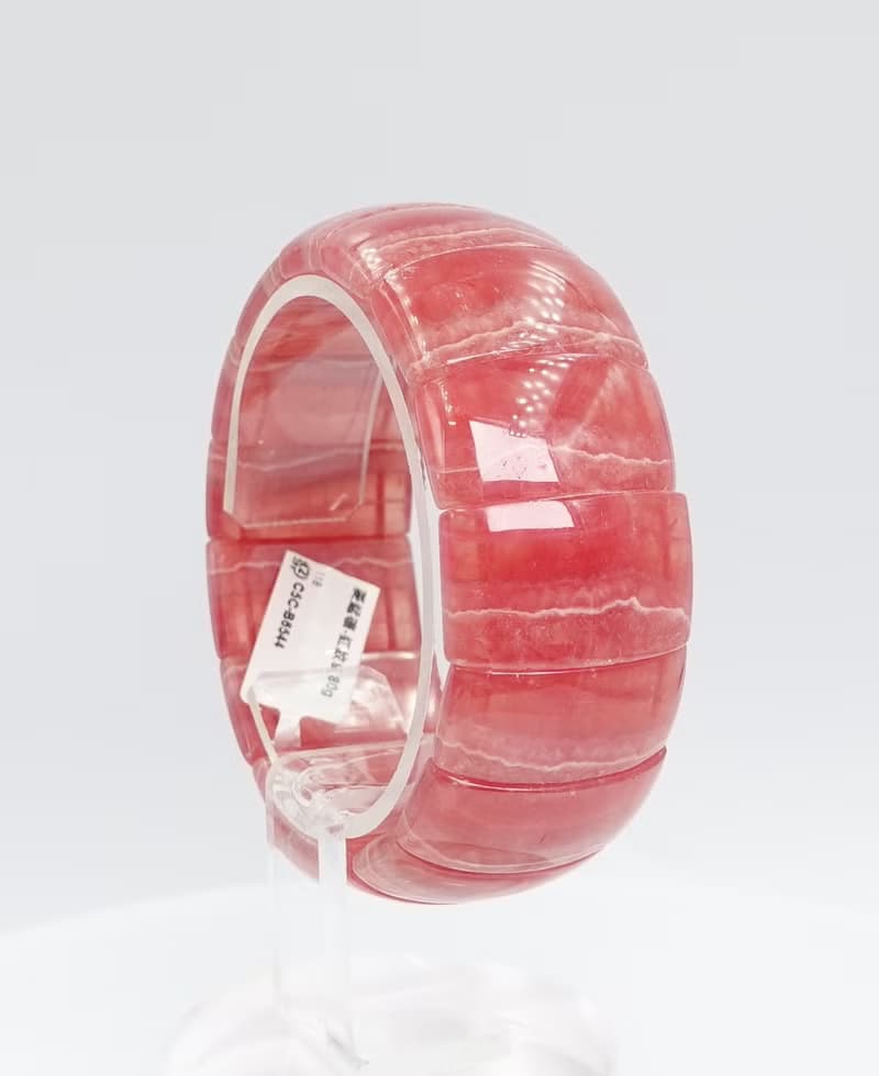 寶麗金珠寶-天然菱錳礦手排