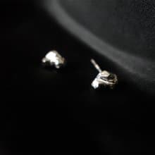 小石頭耳環
