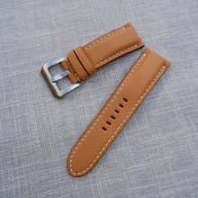 奶茶色山羊皮 Isaac手工錶帶