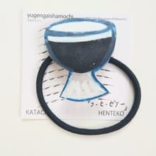 ヘンテコ 髪留め 純喫茶のコーヒーゼリー