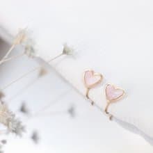 傾心 | Devoted Heart | 夾式耳環