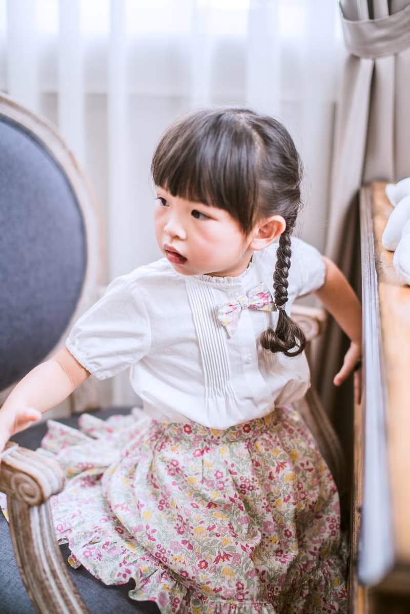 英國LIBERTY FABRICS Rosa荷葉裙擺澎澎短裙