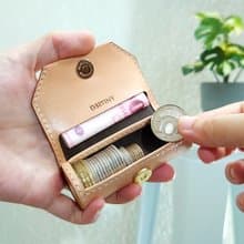 一筒金零錢包/經典純色款/原色