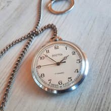 Vostok 2409 A pocket watch wind up – Soviet mechanic small pocket watch vintage