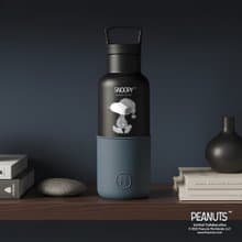 【Pinkoi x SNOOPY】HYDY 480ml 黑瓶-亞得里亞海