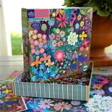 eeBoo 1000片拼圖 - Seeds & Flowers 種籽與花兒