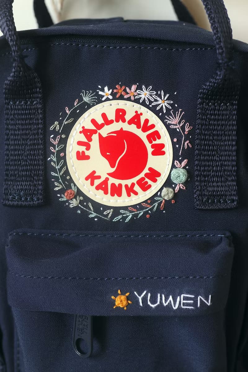 雛菊冬季森林 / 深藍 / 側背包小款 kanken sling