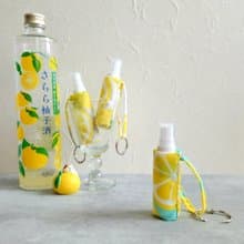 【BAC/酒精噴瓶隨身袋】檸檬柚子 藍綠 防水尼龍布 可調長度可掛!
