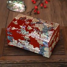 YuanPearl 非遺純手工製作螺鈿首飾盒貝殼復古木質高檔新婚禮禮物