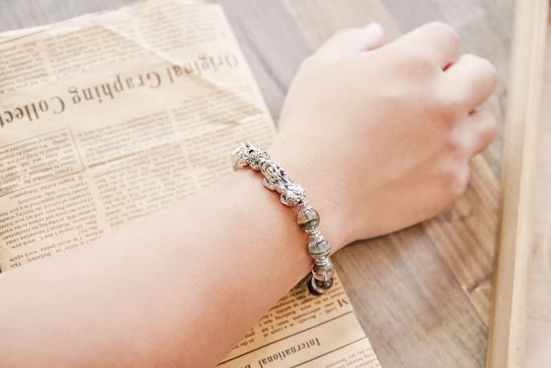 招財納福貔貅紅綠幽靈手鍊(男款)(含開光)防小人、領導能力