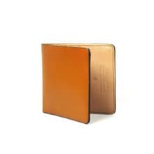 Square bifold wallet /Laterite TAN
