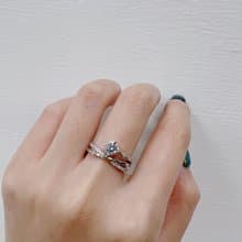 【求婚戒指】Meteor 許願 • 純銀戒指厚鍍18K金・結婚鑽戒
