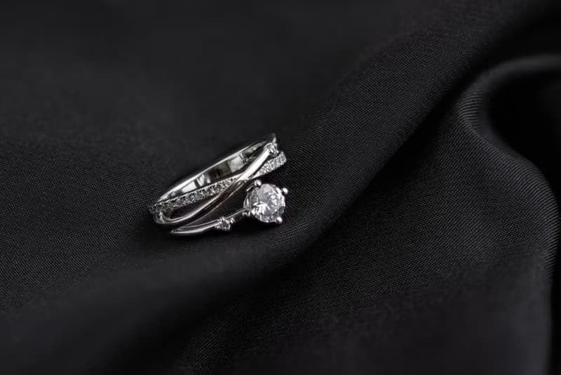 【求婚戒指】Meteor 許願 • 純銀戒指厚鍍18K金・結婚鑽戒