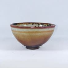手作柴燒 志野茶碗JC065