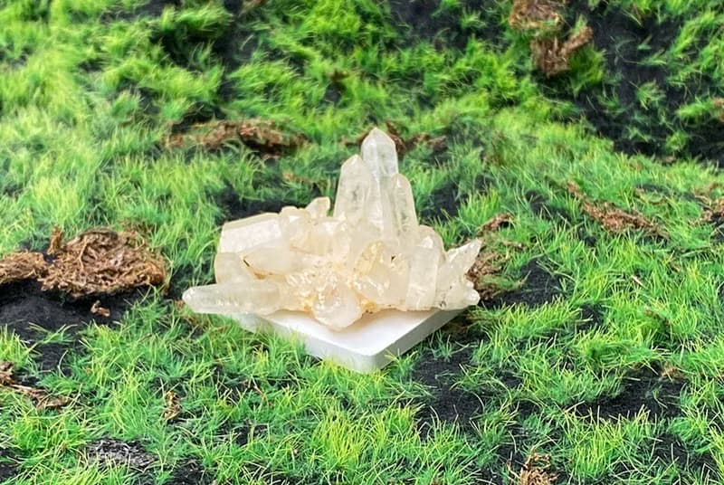 天然原礦能量白水晶簇 消磁淨化 開運 辦公室 風水 擺件 入厝禮物