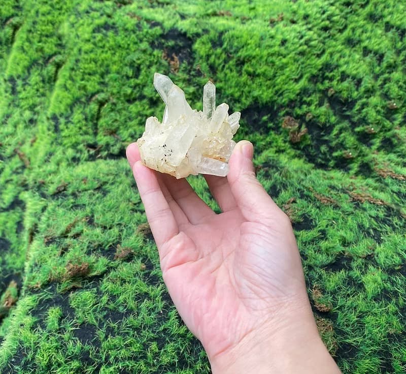 天然原礦能量白水晶簇 消磁淨化 開運 辦公室 風水 擺件 入厝禮物