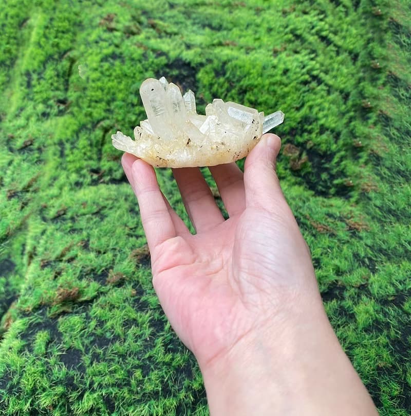 天然原礦能量白水晶簇 消磁淨化 開運 辦公室 風水 擺件 入厝禮物