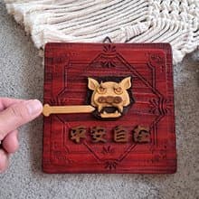 平安自在 // 劍獅祈福掛飾 // 安心出貨SOP