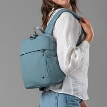 Pacsafe CX 多道防盜 小後背包/迷你後背包 8L 沁心藍