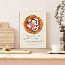 療癒活力美食 I - 義大利美食餐廚掛畫/廚房裝飾/餐廳掛畫