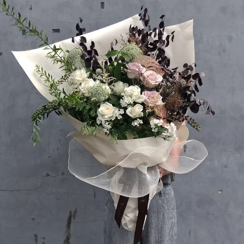 SCgift 擁抱Big Hug 自然系 熊抱花束