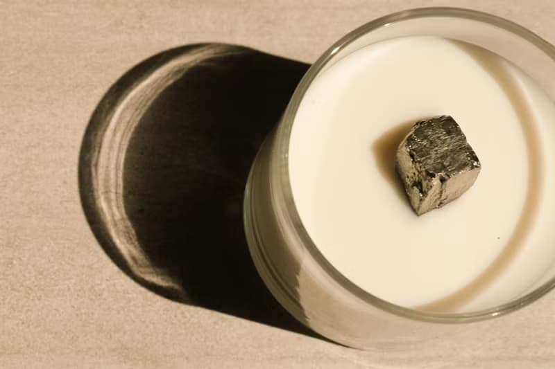 DUO大豆蠟礦石香氛蠟燭 (無木蓋)