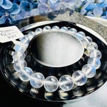 精品天然高彩藍月光水晶9mm21.37g人緣桃花提升魅力助眠緩解急躁