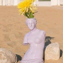 西班牙 DOIY 創意優雅維納斯花瓶陶瓷插花花器裝飾擺件