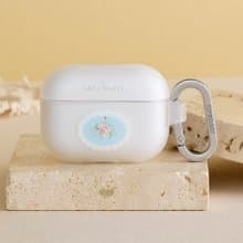 GreenGate聯名 蕾絲花箋強悍防摔AirPods保護套