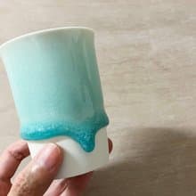 | 白瓷系列 | 天青色釉 白瓷杯
