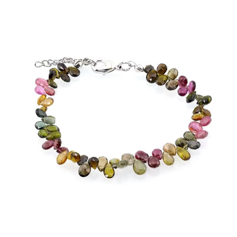 寶麗金珠寶-天然彩色碧璽手鍊