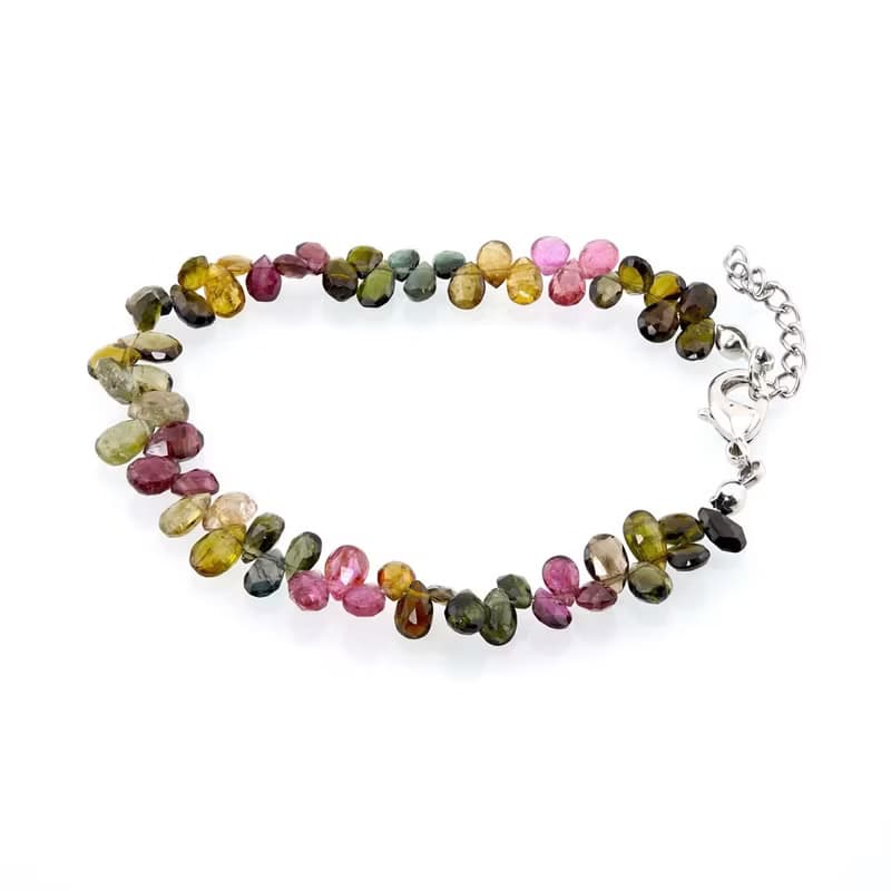 寶麗金珠寶-天然彩色碧璽手鍊