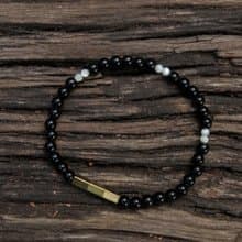 醬油糰子 ∣ 黑瑪瑙 避邪 招貴人 貝殼 手鍊