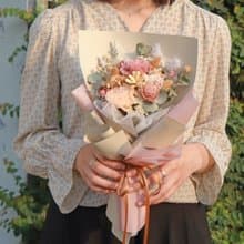 | 母親節花束 | - 孕藏 - 康乃馨永生花束 (雙色)