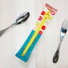 【24小時快速出貨】免水洗餐具袋 環保餐具袋&筆袋 綠圈圈