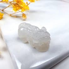 【招財神獸】冰種翡翠戰神貔貅| 天然緬甸玉翡翠 | 送禮