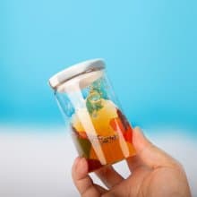 【全城走塑】-極簡-RINBO氣壓系 耐熱玻璃隨身杯 |雲石紋