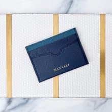 【MANAAKI】半月卡片套(4卡位) 名片夾 小錢包 零錢包 皮革