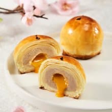 奈良櫻手作-芋頭奶皇流心酥6~12入 中秋禮盒 芋頭酥